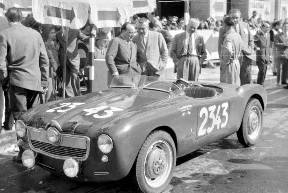 1952 Panhard Dyna Allemano Race Car at Mille Miglia